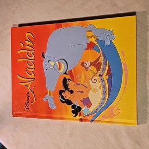 Vintage Disney's Aladdin hardcover book